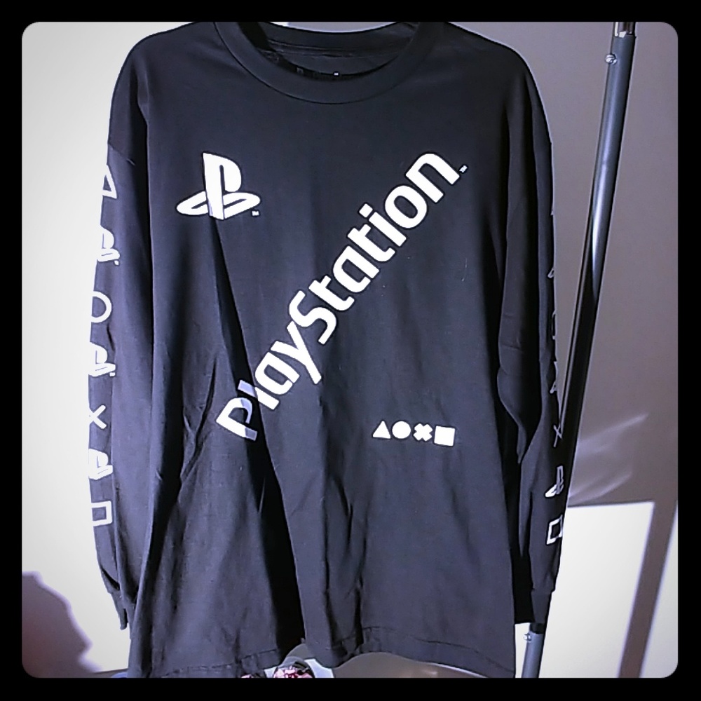 New Brand Play Station long sleeves tshirt - Picture 1 of 3
